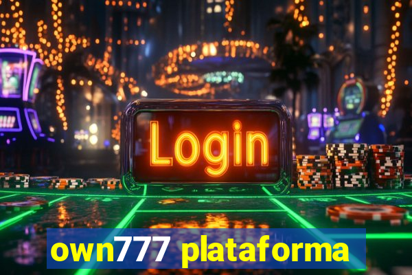 own777 plataforma